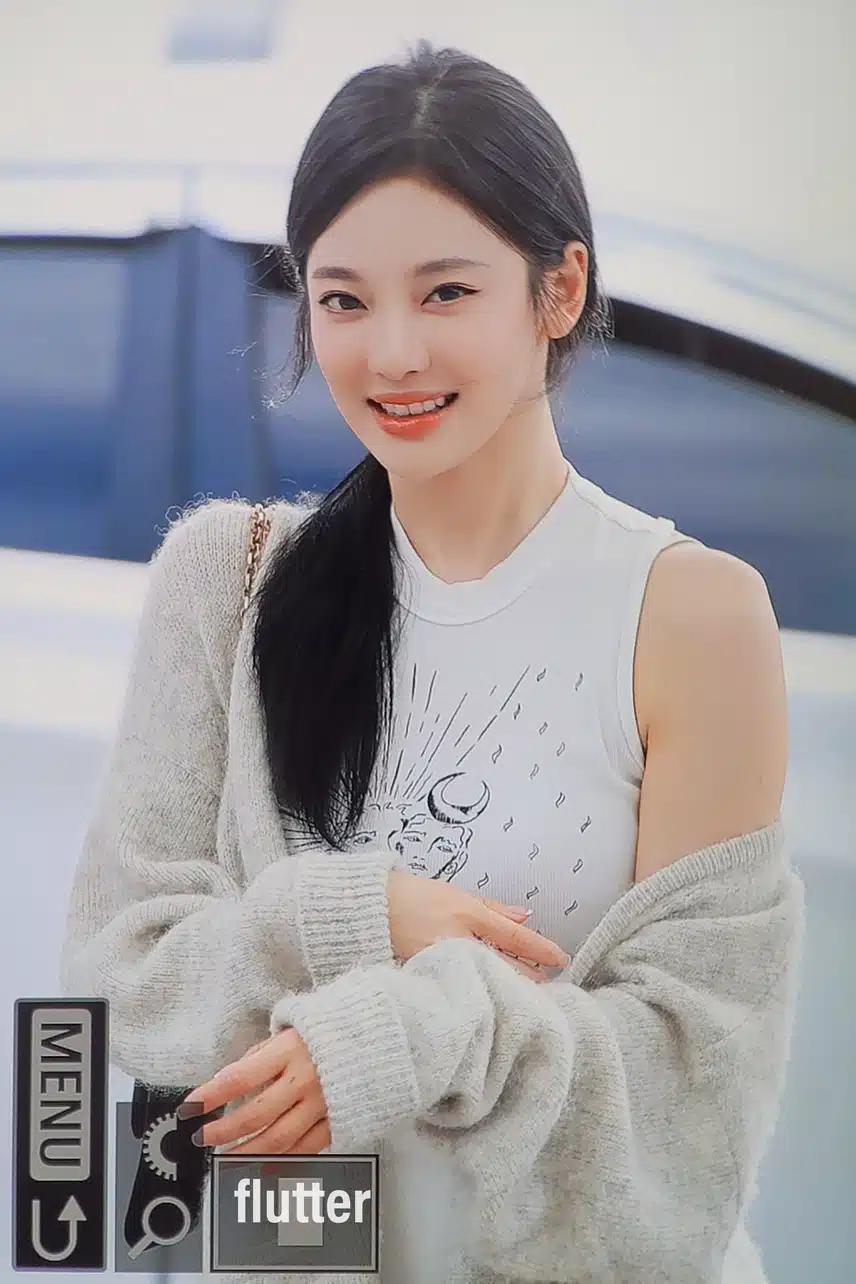 닝닝이 오늘 왤케 청초하지 했는데