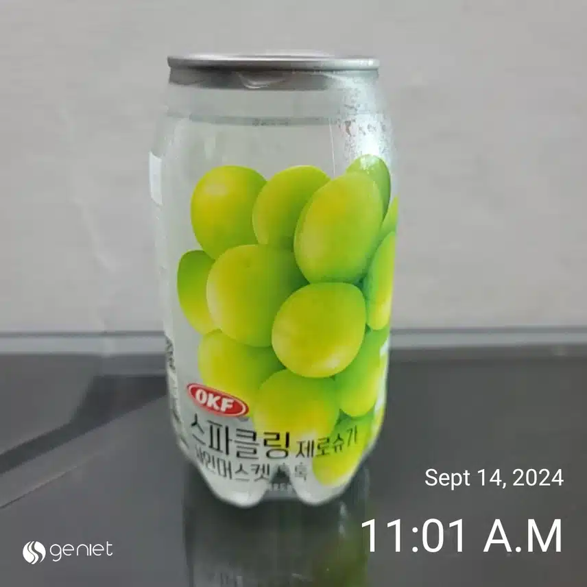 스파클링 제로슈가 샤인머스캣 
