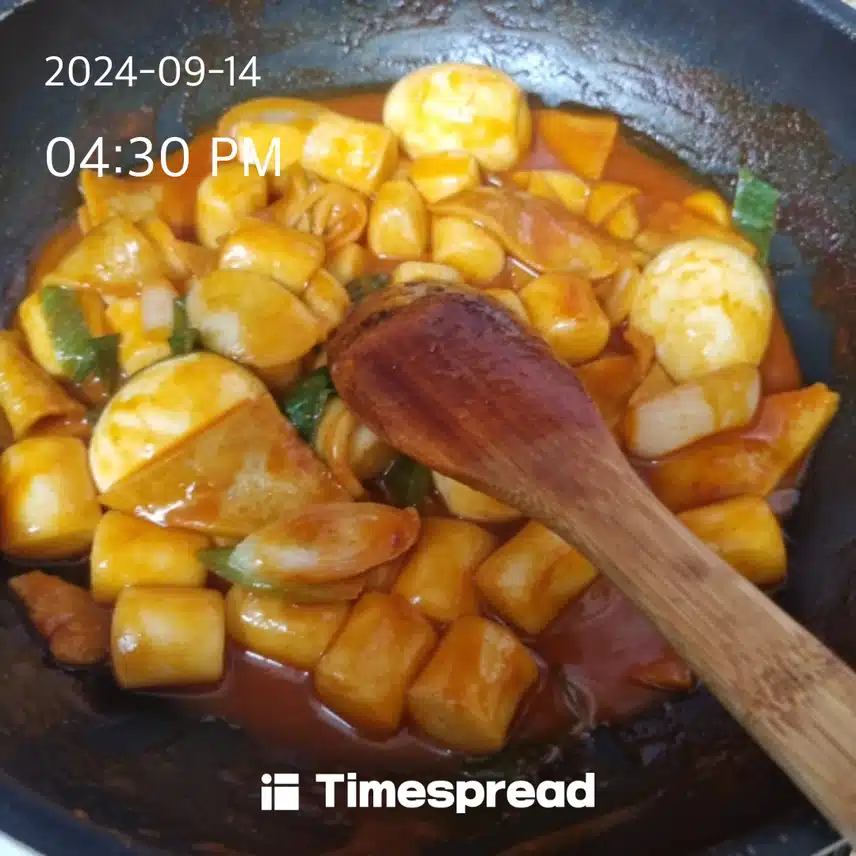 떡볶이 &군만두