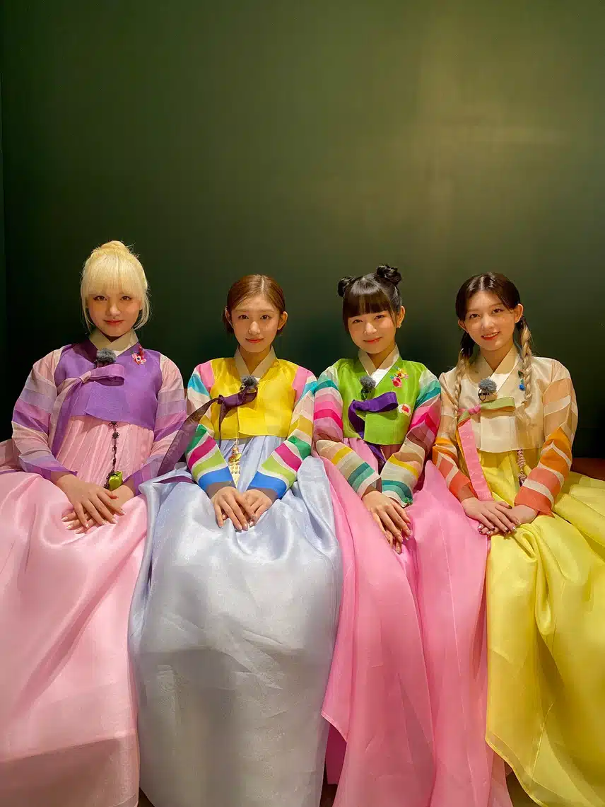 2년 전 귀여운 한복입은 아이브