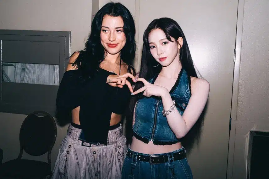 알라이나 카스틸로 인스타에 올라온 지민이