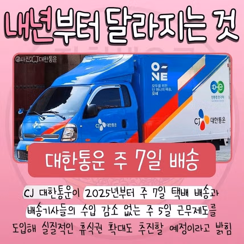 2025년부터 달라지는것들