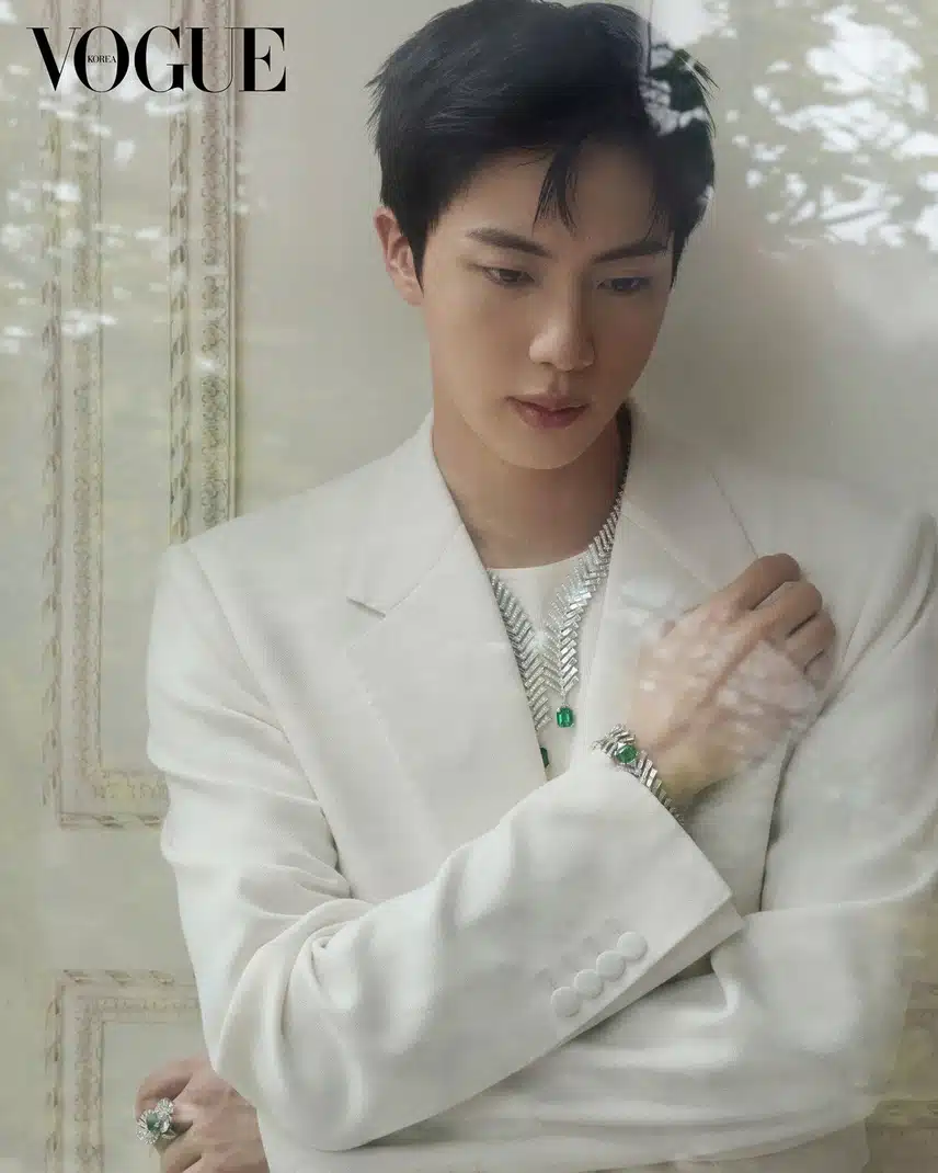 Fred Mensponsori BTS Jin X Vogue Korea Pictorial 