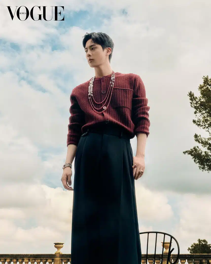 Fred Mensponsori BTS Jin X Vogue Korea Pictorial 