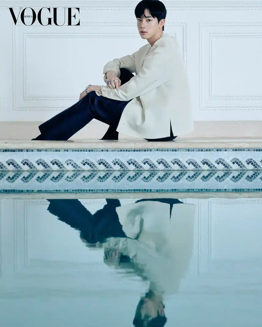 Fred Mensponsori BTS Jin X Vogue Korea Pictorial 