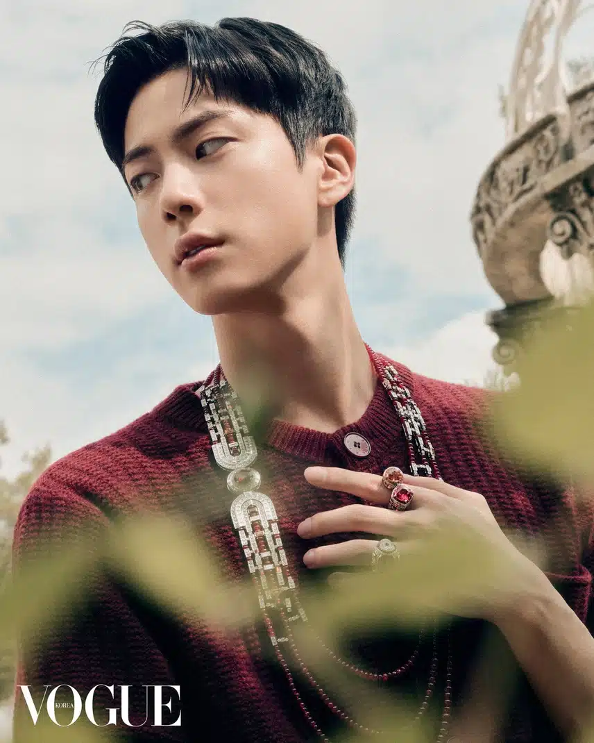 Fred Mensponsori BTS Jin X Vogue Korea Pictorial 