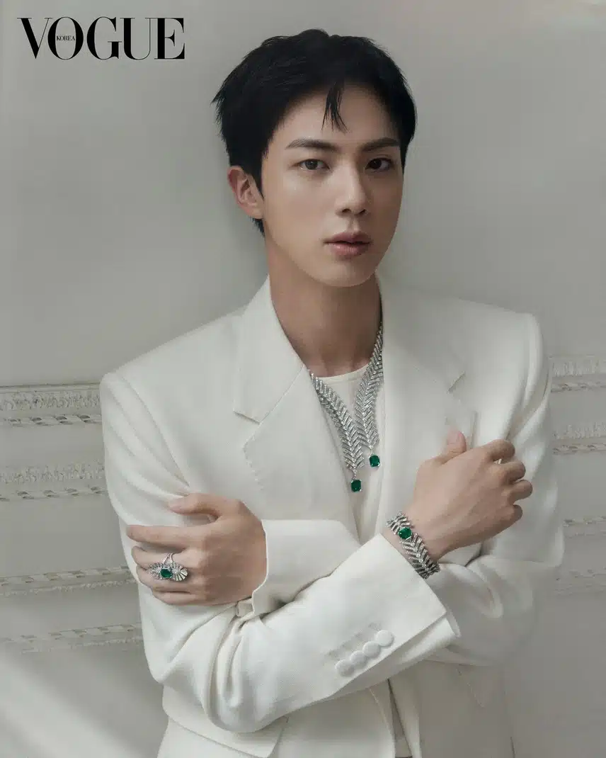 Fred Mensponsori BTS Jin X Vogue Korea Pictorial 