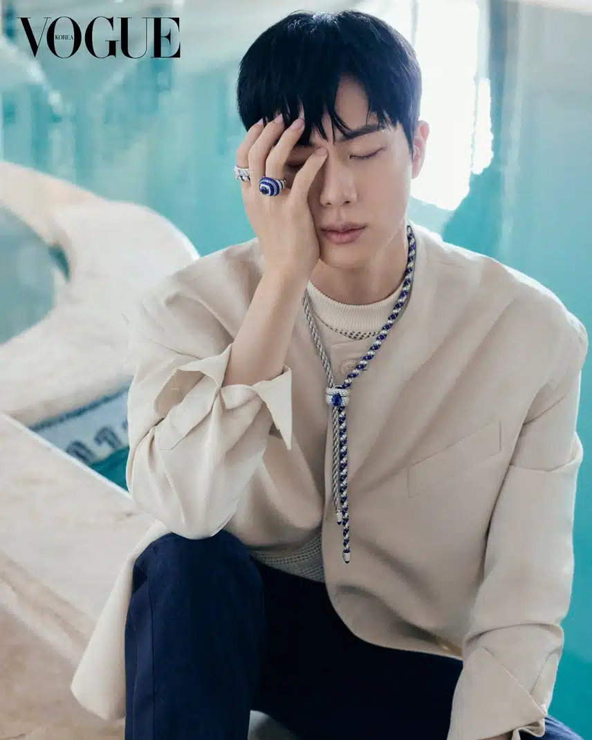 Fred Mensponsori BTS Jin X Vogue Korea Pictorial 