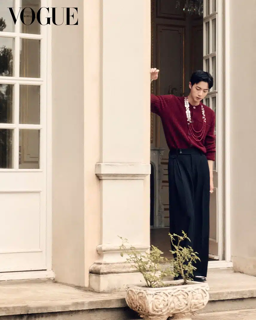 Fred Mensponsori BTS Jin X Vogue Korea Pictorial 
