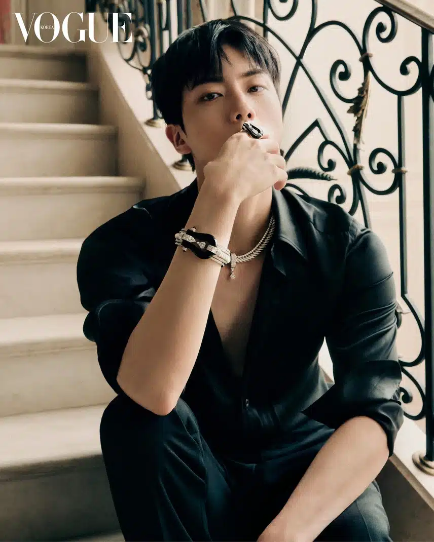 Fred Mensponsori BTS Jin X Vogue Korea Pictorial 