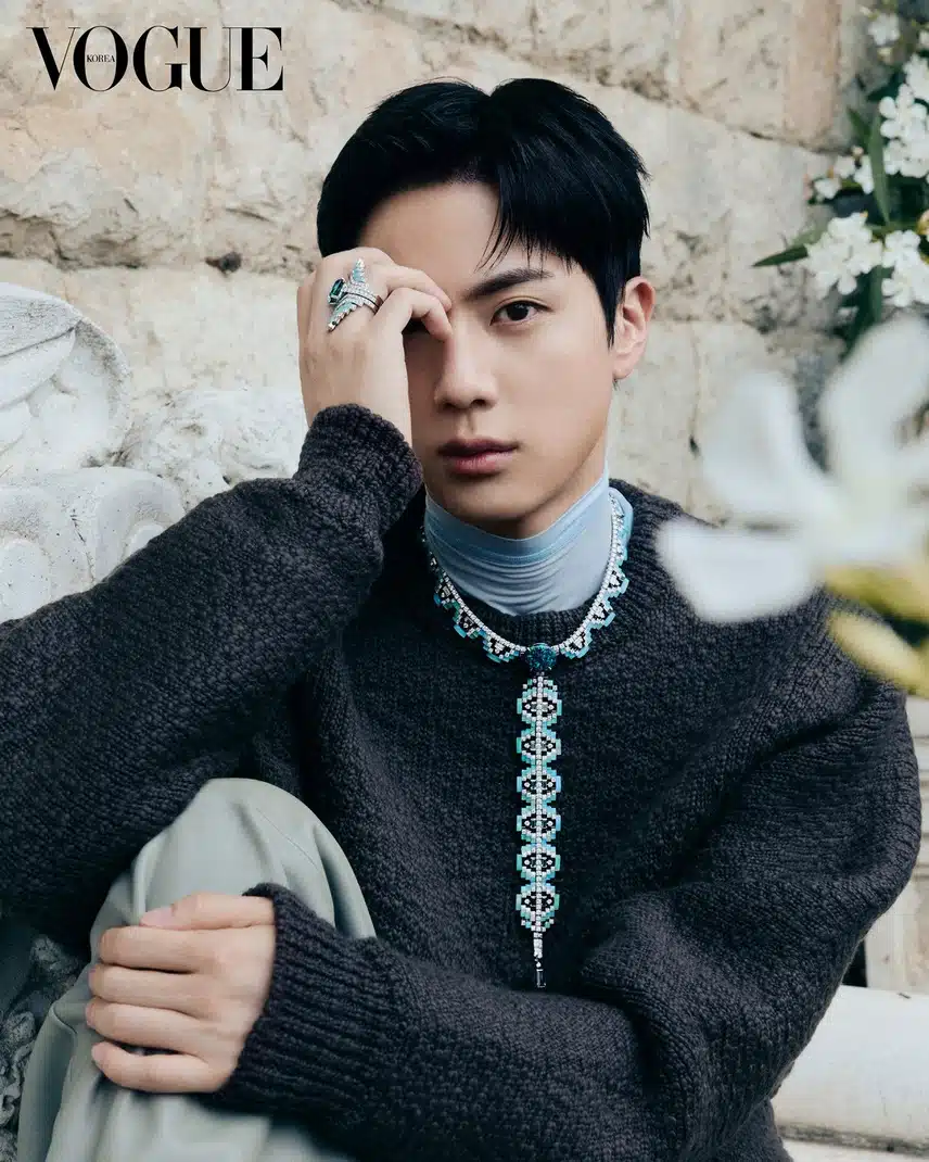 Fred Mensponsori BTS Jin X Vogue Korea Pictorial 