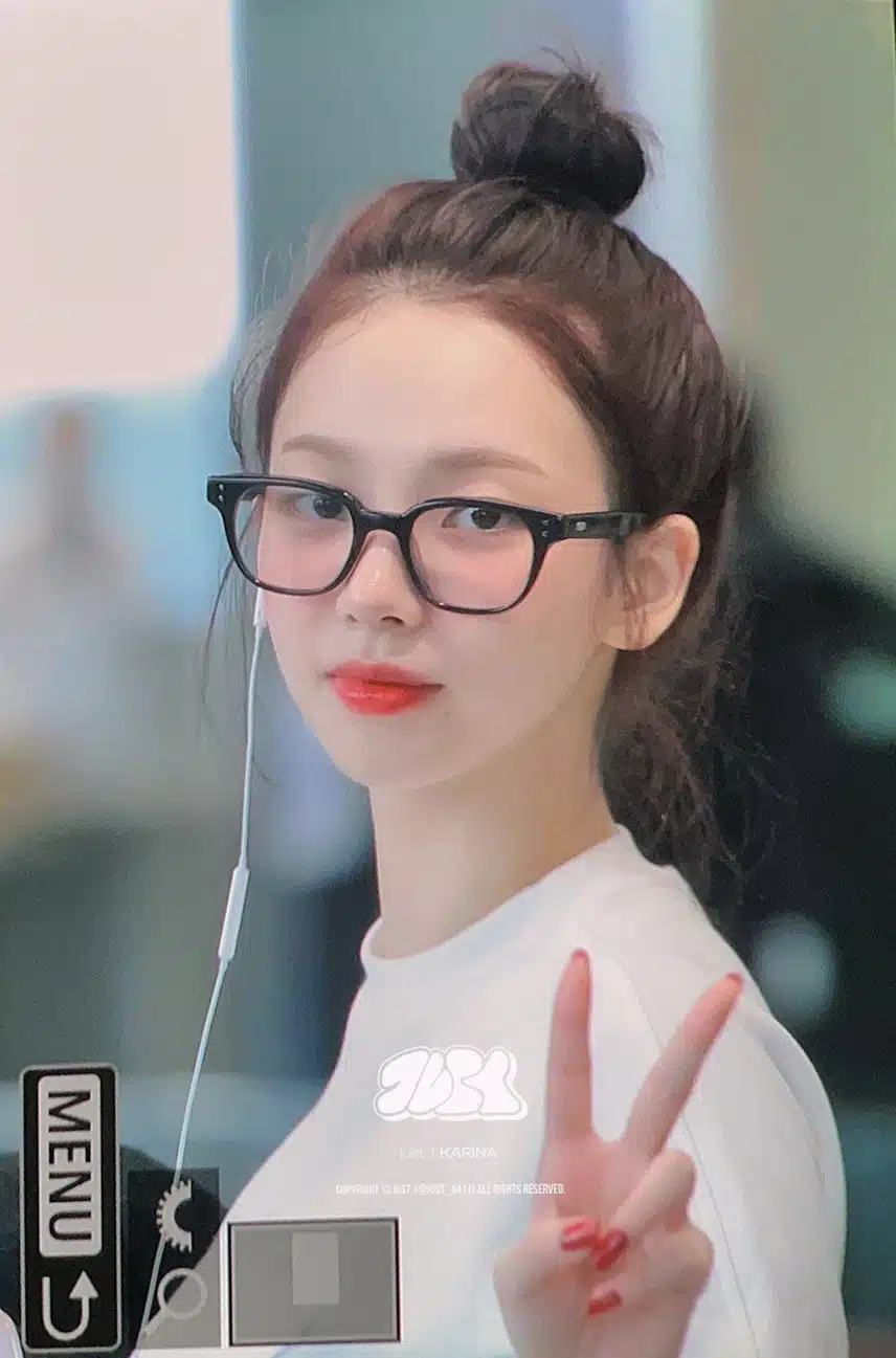 똥머리 카리나와 동일인물이라니