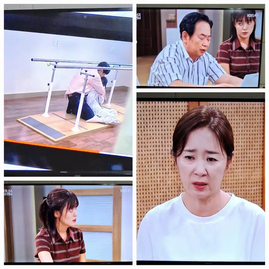 ♡필승-도라♡ 사랑의 평행선에서 많은 재활을 통해 걷게되는 도라 모습 가장 돋보였습니다 