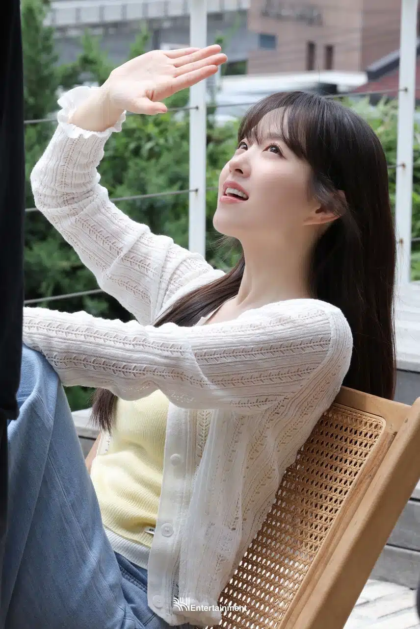 한삼인 광고 촬영 비하인드컷