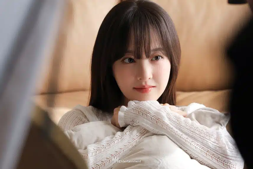 한삼인 광고 촬영 비하인드컷