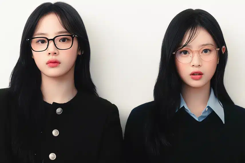 안경도 짱귀여운 민지 하니