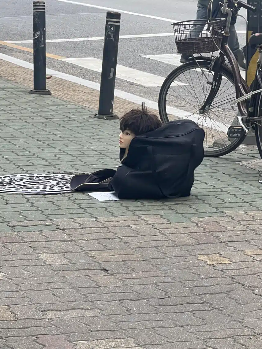 와이프가 길가다가 보고 기절할뻔 했다는데