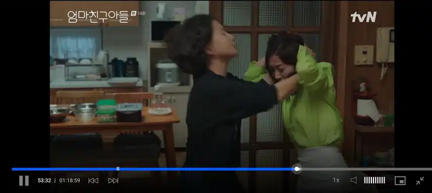 엄마들 끼리 싸움