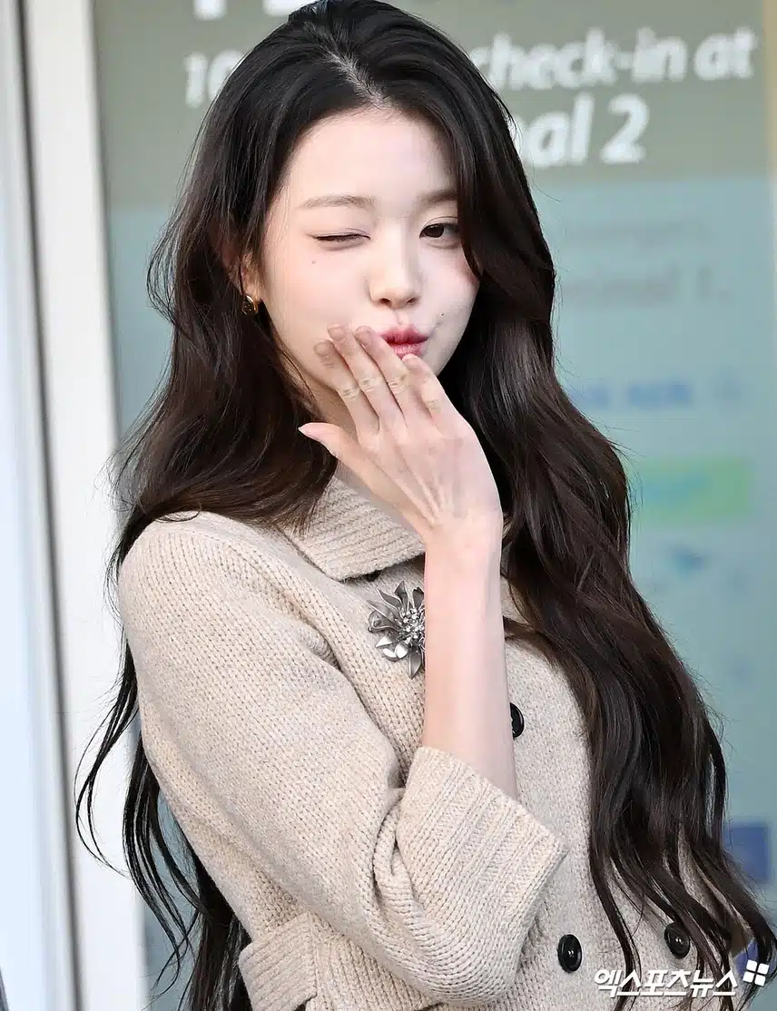 장원영 파리 출국 기사사진
