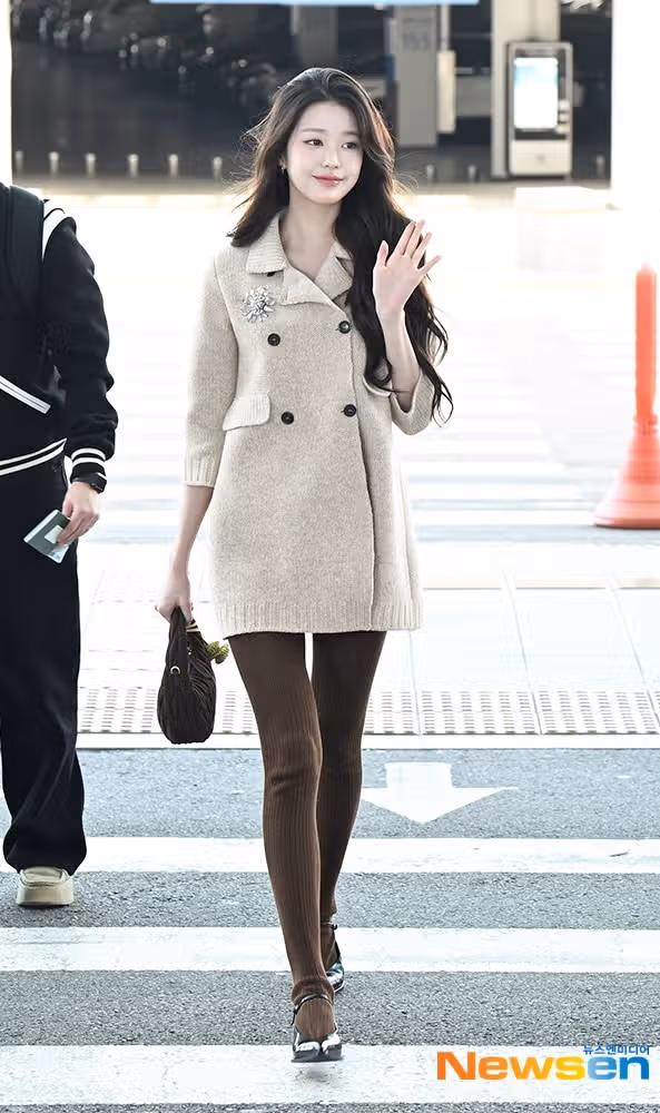 장원영 파리 출국 기사사진