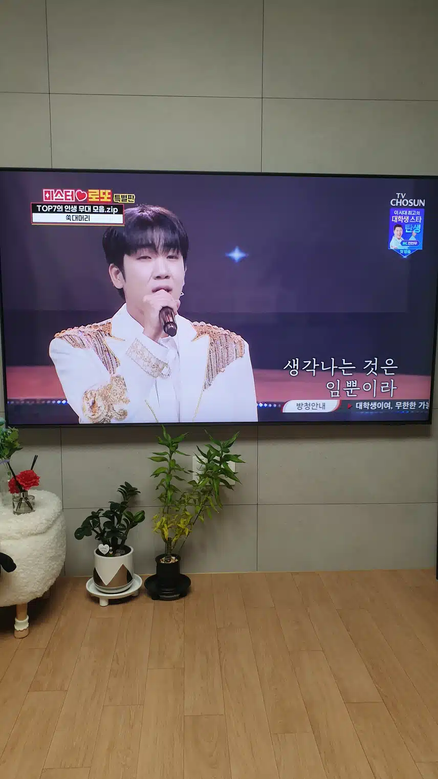 미스터로또 최수호님 무대 좋았어요 