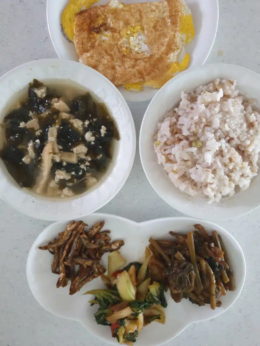 아침밥 먹자^^