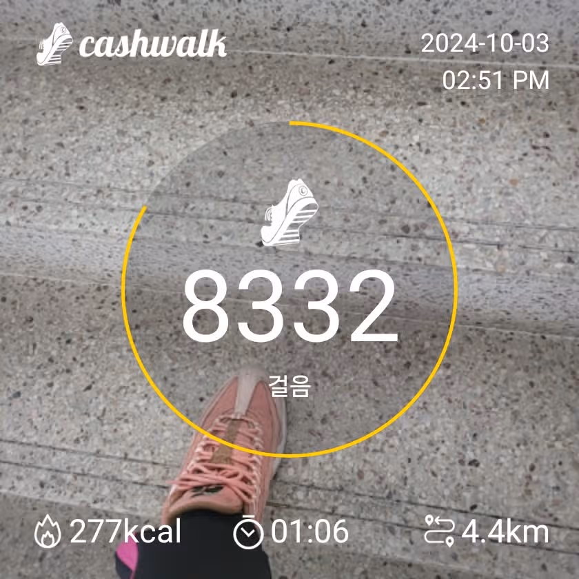 걷기와 계단오르기 
