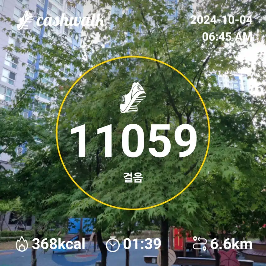  오늘도 만보걷기