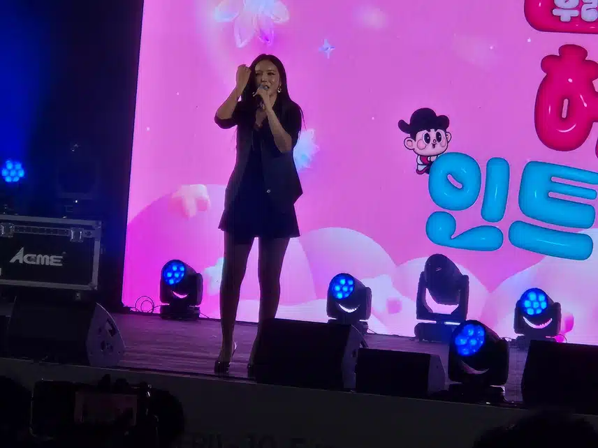 허준 인트로 축제에서 홍진영님 직관하고 왔어요