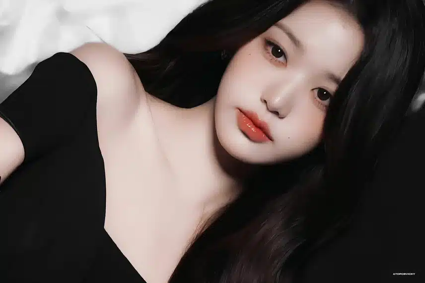 고급진 분위기의 장원영