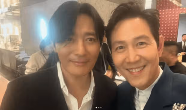 장동건·이정재 만남