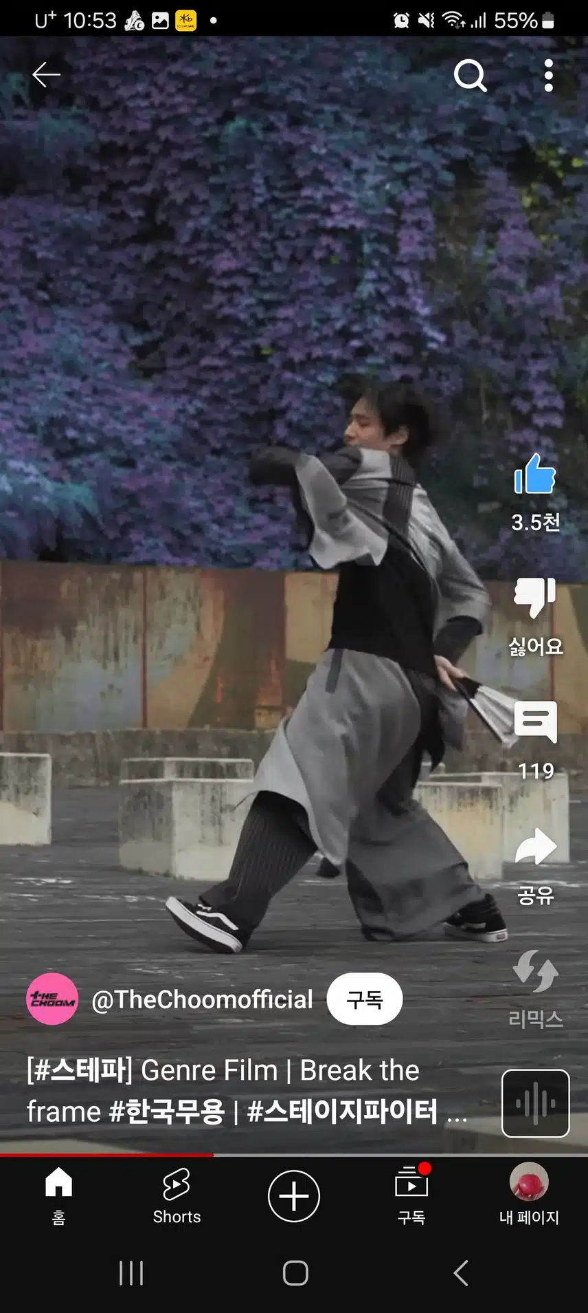 스테파한국무용  코치님