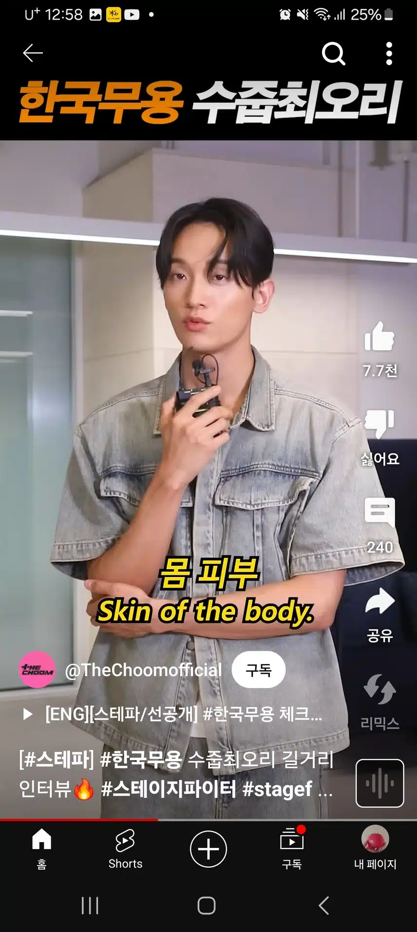 스테파 최호종무용수