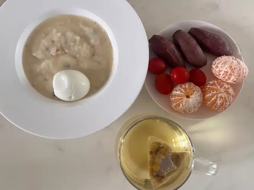 공복 운동후 식사 🍽️