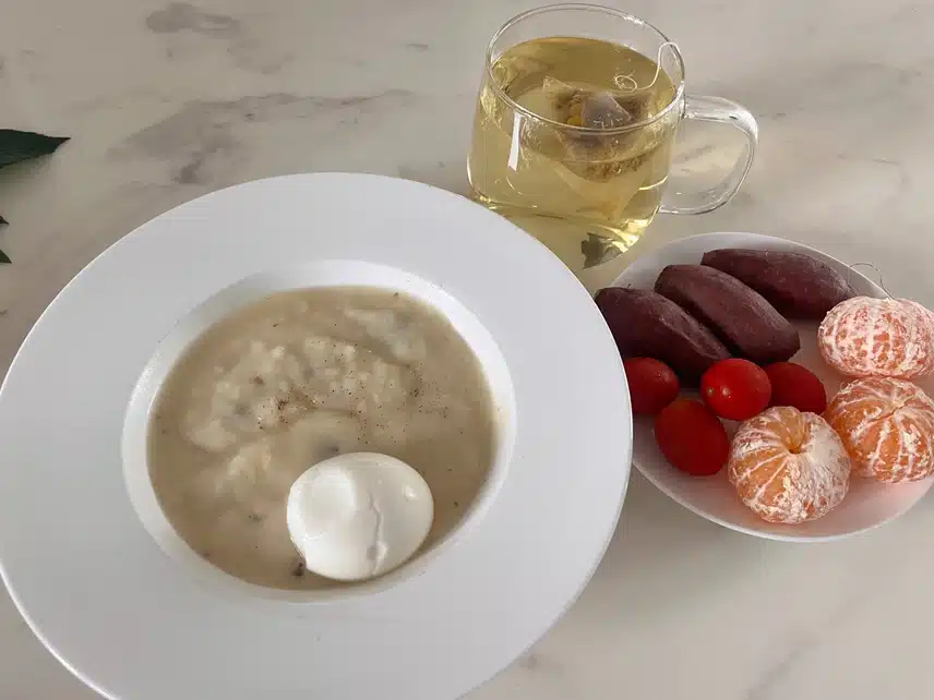 공복 운동후 식사 🍽️