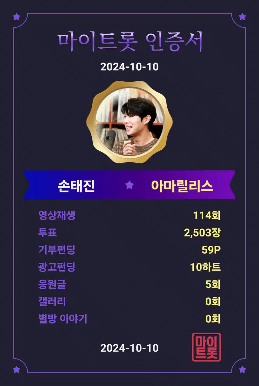 마이트롯 투표 