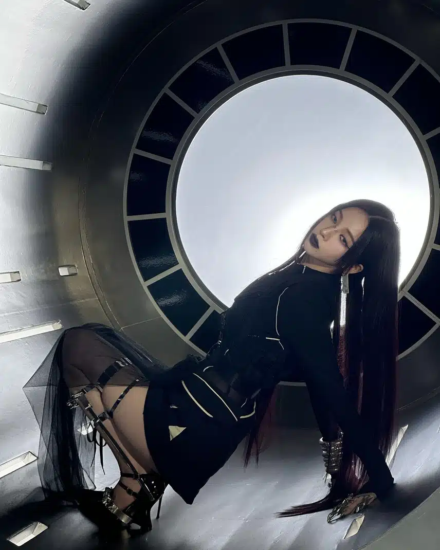 카리나 위플래시 촬영현장 인스타 업로드