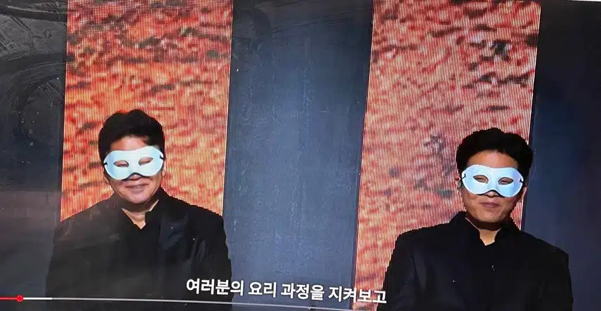 100인의 미스터리 심사단 그리고 그 속의 백종원과 안성재 심사위원 ㅋㅋ