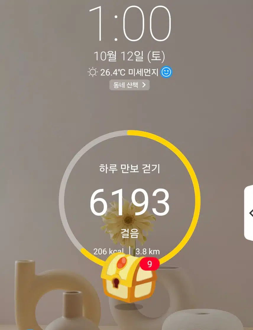 하루 6천보 걷기