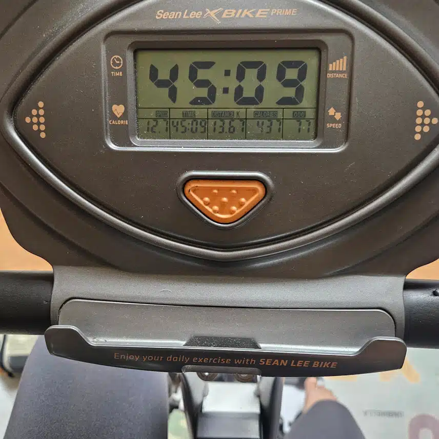 일요일 실내자전거