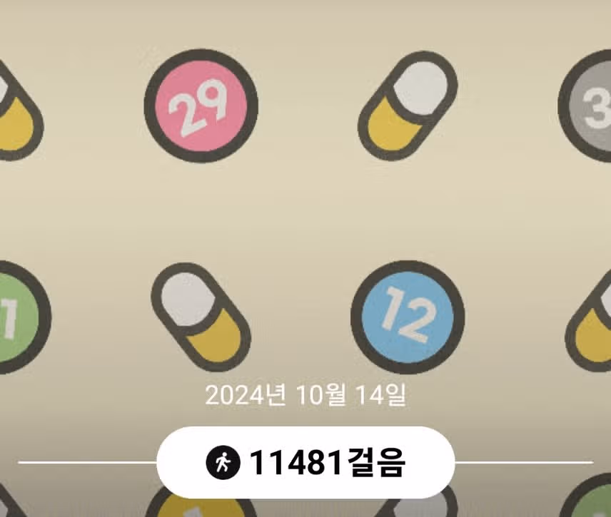 만보걷기 인증 