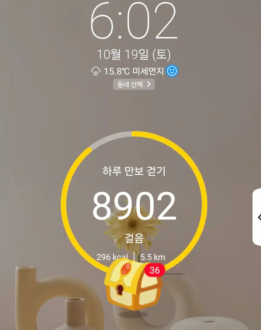 하루 6천보 걷기 