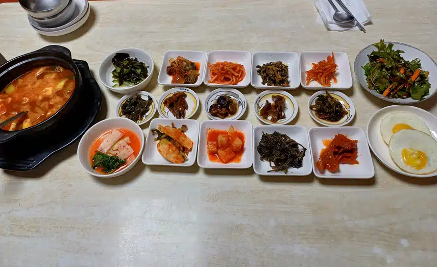 백반 한상
