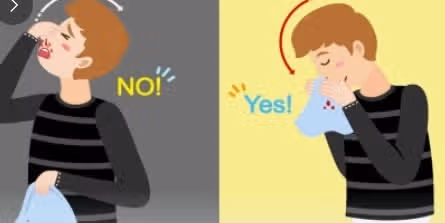 신랑이 코피를 자주 흘려서 염려스러워요 