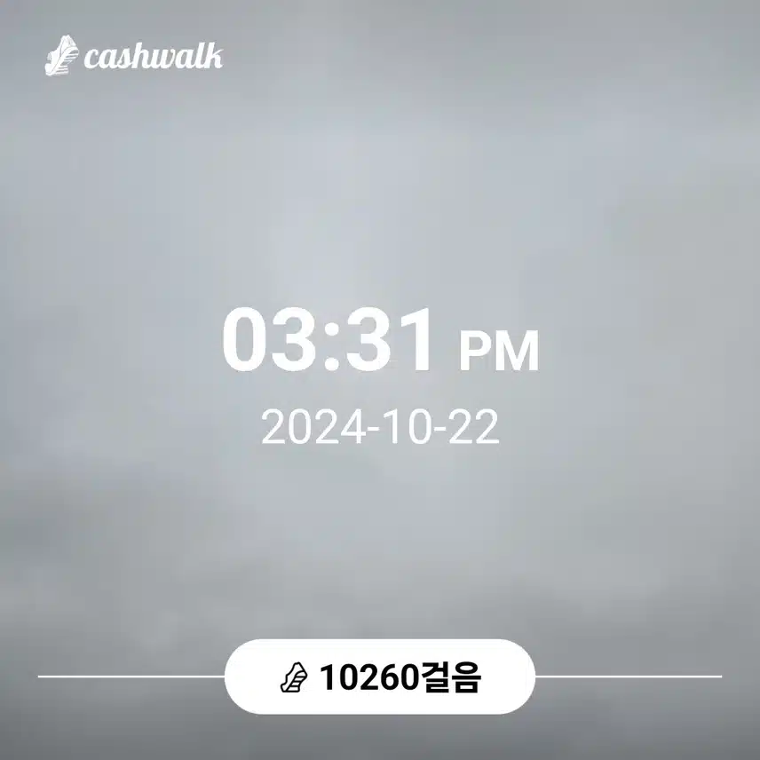 비는오지만 만보걷기운동 완료 