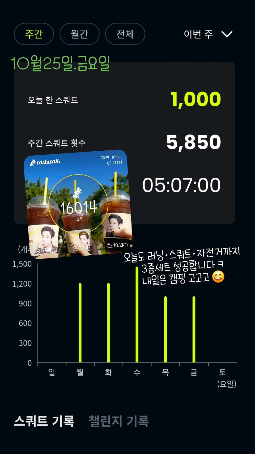 오운완 