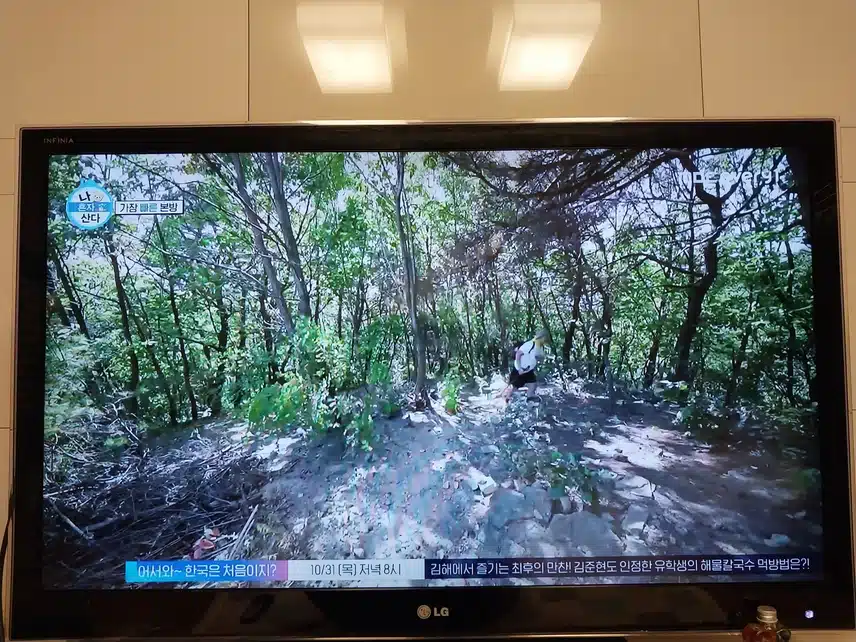 나혼자산다 등산가요