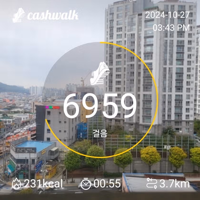 6천보걷기와 계단오르기 