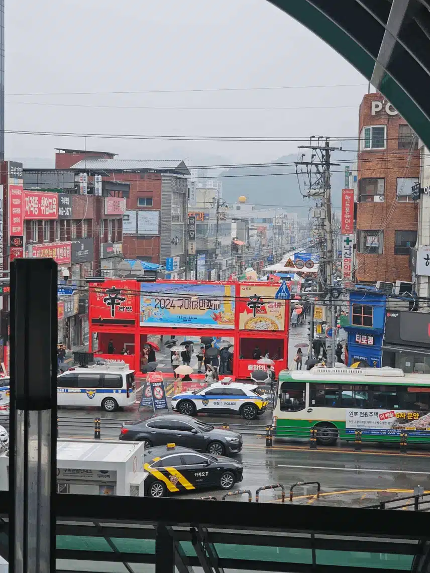 구미 라면축제 해물라면 비주얼