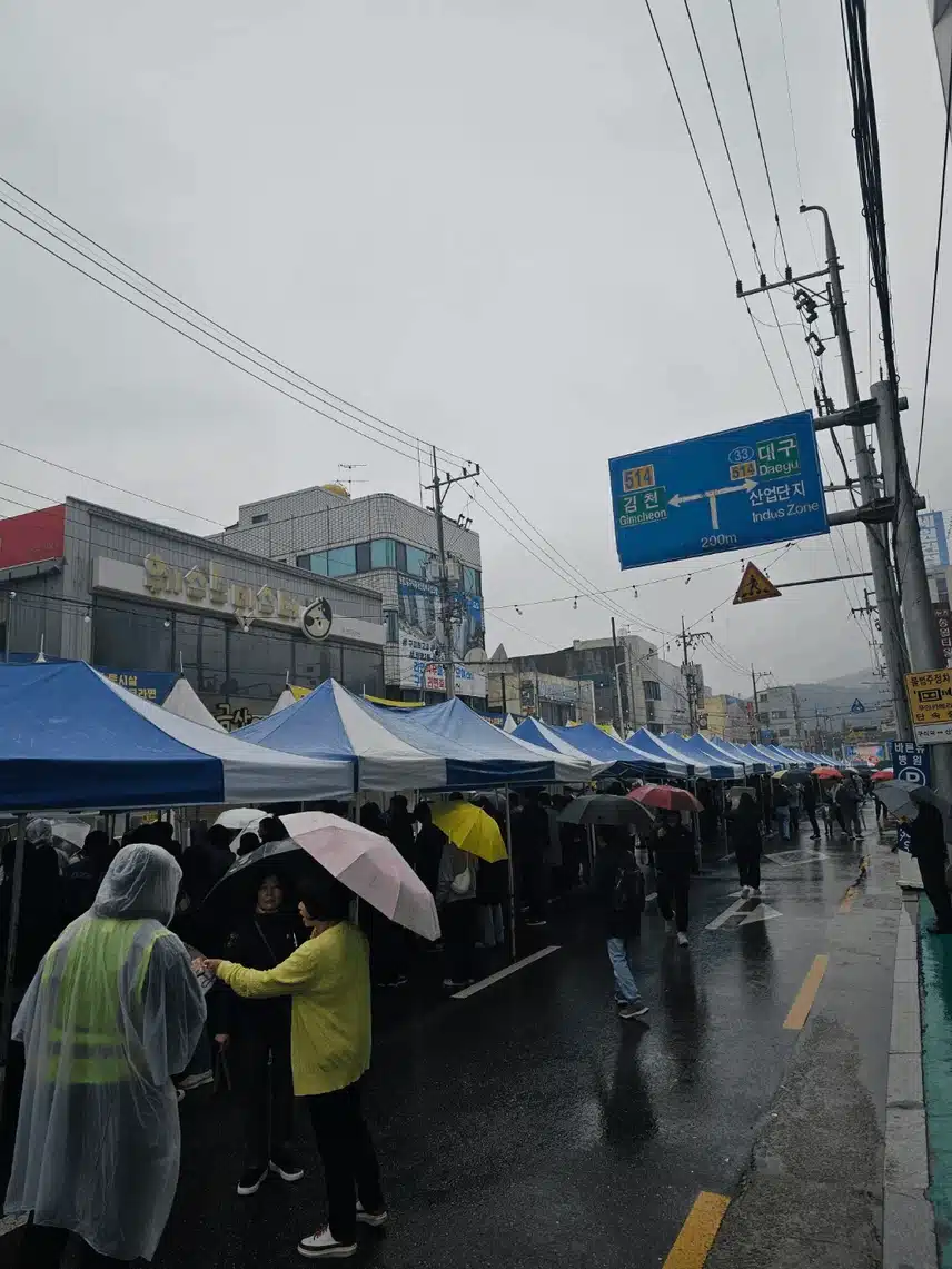 구미 라면축제 해물라면 비주얼